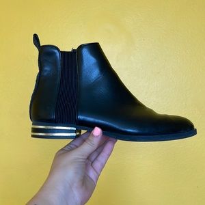 DKNY pointed toe booties